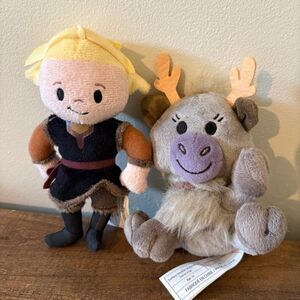 Disney Cream and Brown Stuffed Animals Collection 6"